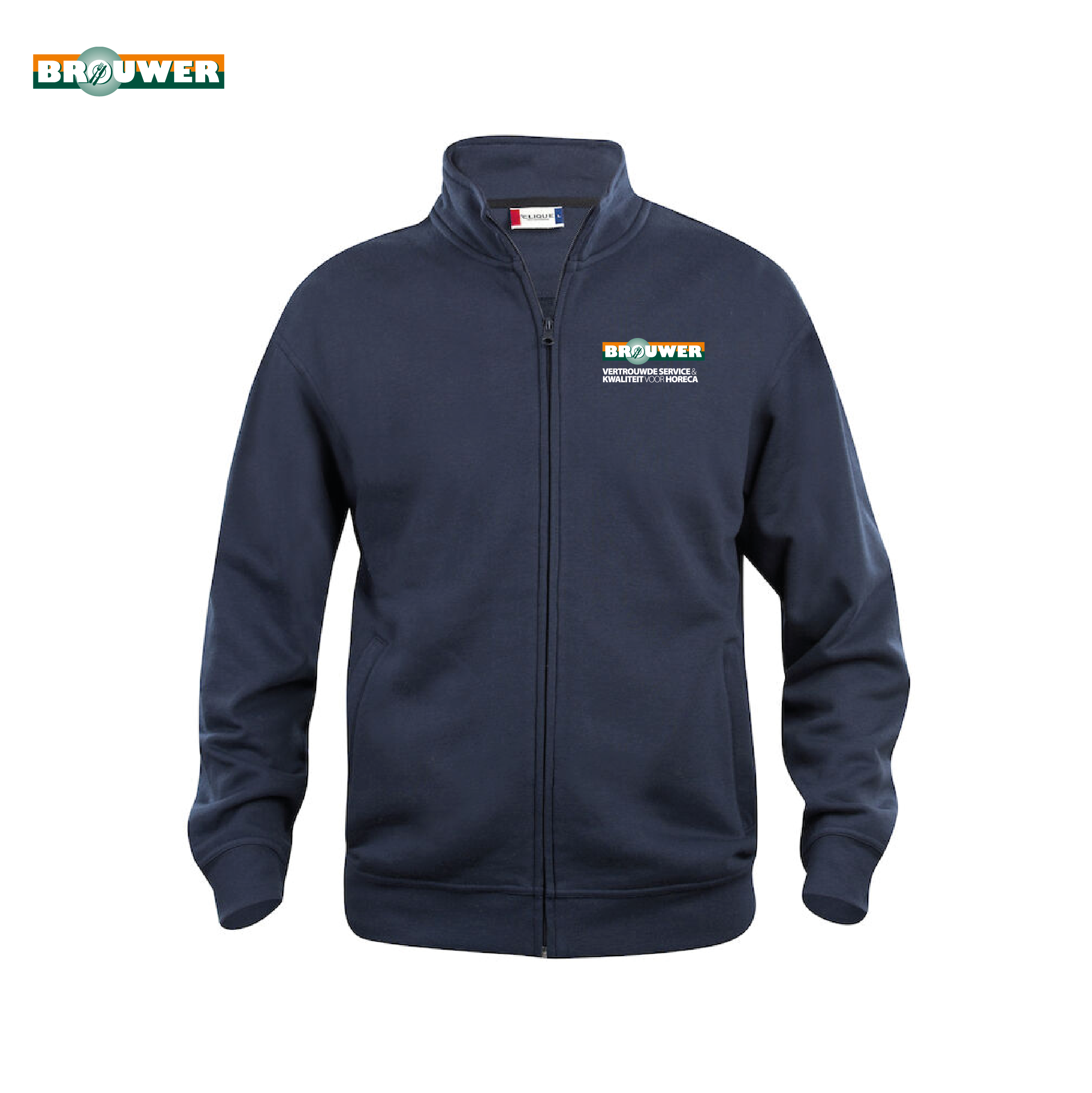 Brouwer Horeca Basic Cardigan vest