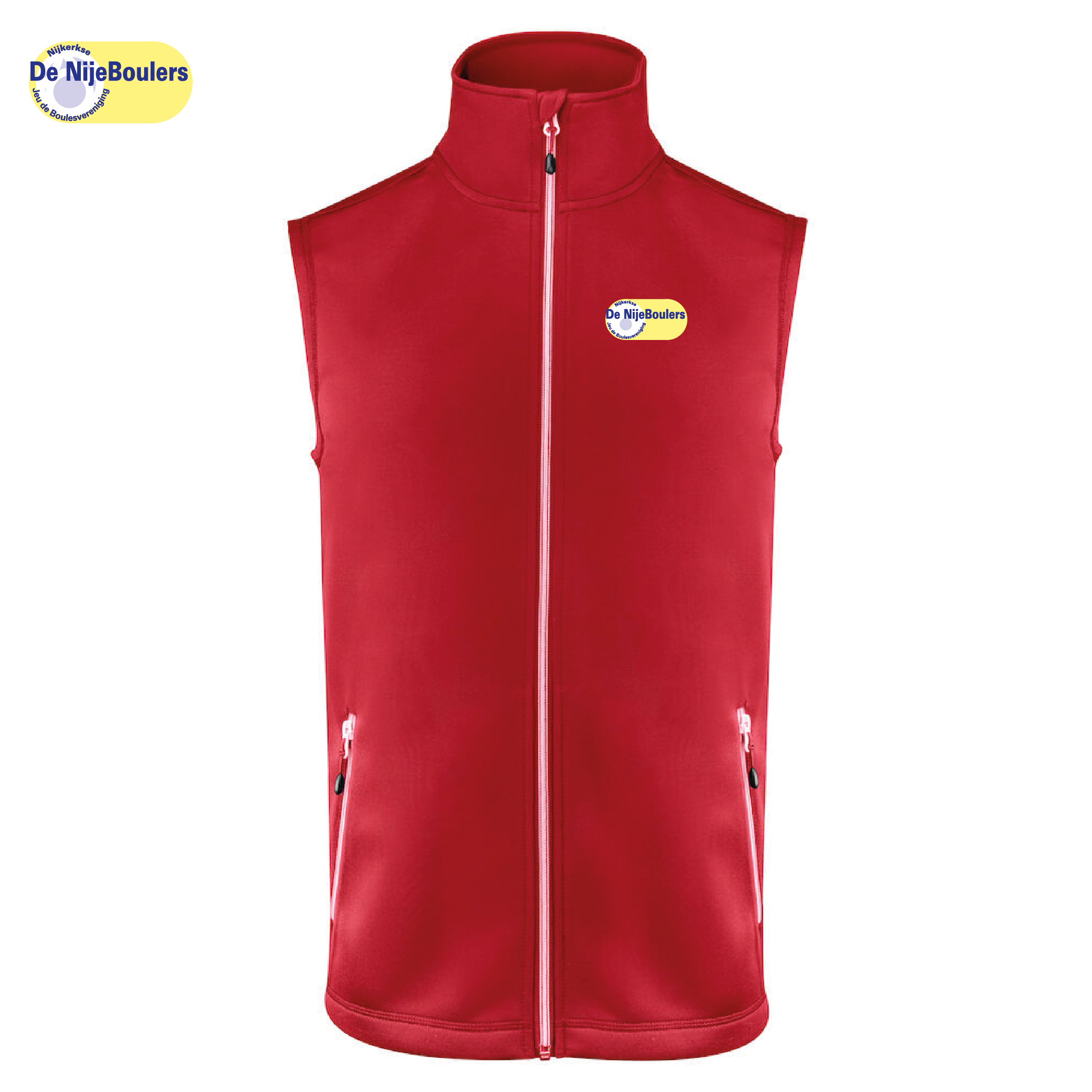Nije Boulers Powerslide Body Sweater Volledige Rits Heren