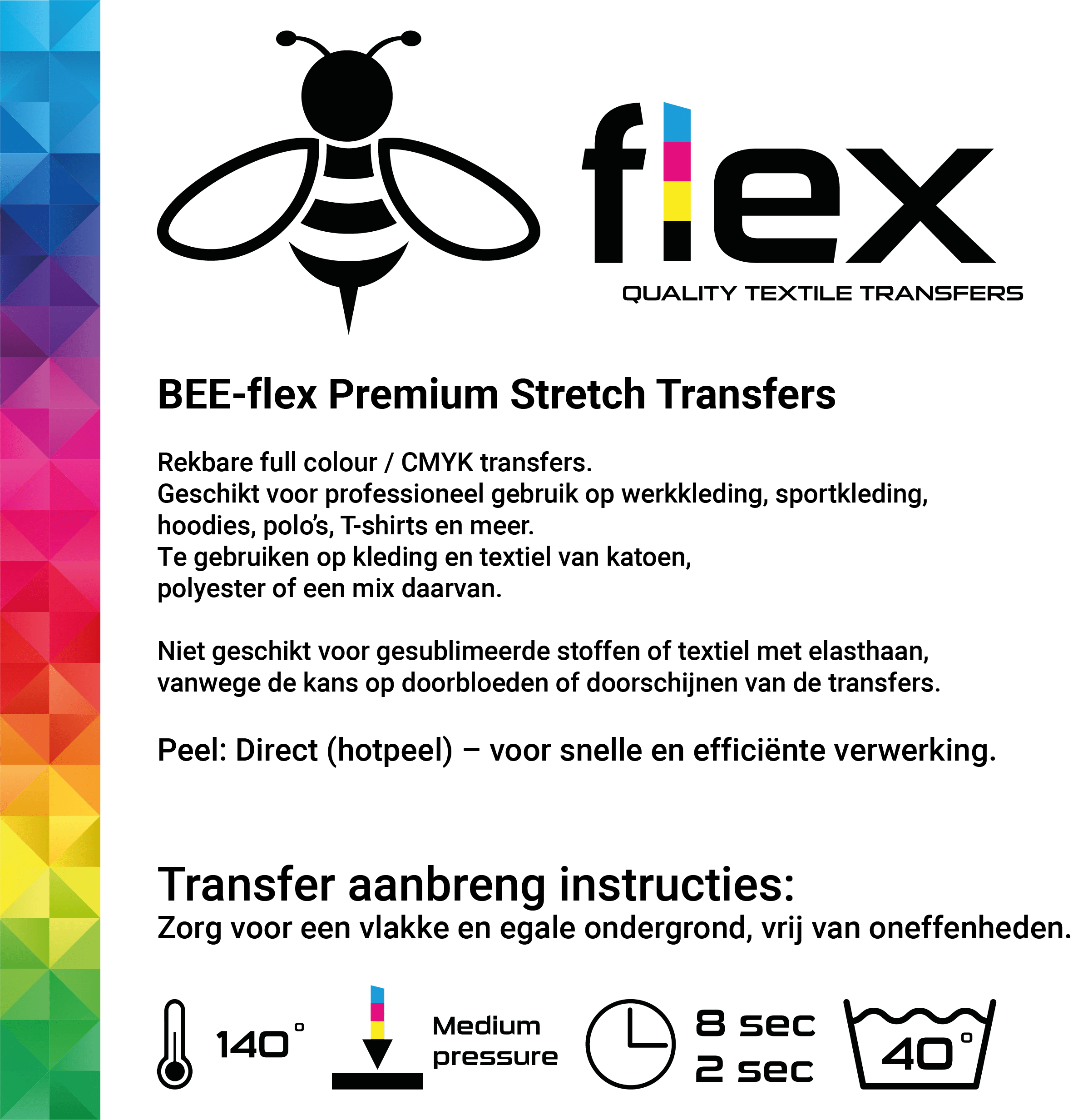 BEE-flex transfer 200x200mm